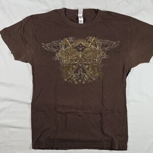 Brown Graphic T-Shirt